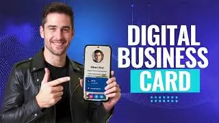 How to Make a Digital Business Card in 3 Minutes! (Quick Tutorial)