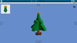 Как сделать мини новогоднюю ёлку из Lego [Верися #2] / How to make a mini Christmas tree out of Lego