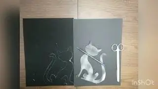 Декоративное панно "Кошечка"