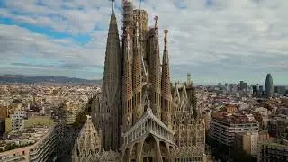 DJI Mini 3 Pro Cinematic 4K DRONE Footage: Barcelona, SPAIN