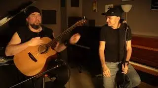 Cristian Baquero & Jorge Bermejo - Face It Alone (Queen acoustic cover - Rehearsal)