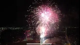 Funfest Fireworks Show 2024 Kingsport, Tn With Drone View