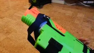 Обзор на бластер NERF zombie strike SlingFire