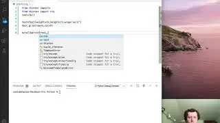 Python scroll text