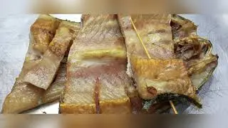 WHITE AMUR, fresh, cold smoked in a mosquito smokehouse
