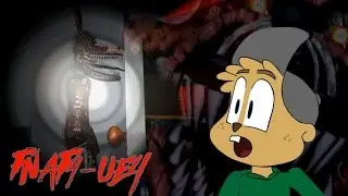 FOXY IS HIDING BEHIND THE DOOR!! || FNAF UE4 [Five Nights at Freddys FREE ROAM]