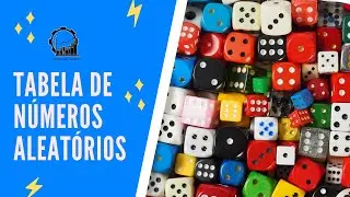 Amostra Aleatória Simples|Tabela de Números Aleatórios - AAS - Técnicas de Amostragem