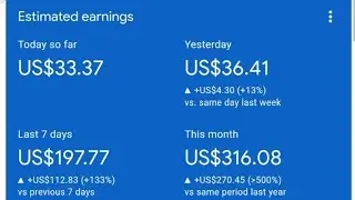My Google Adsense Earning Proof 💸 