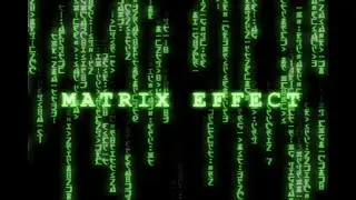 How to create Matrix Effect in Adobe After Effects
