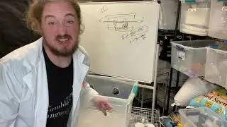 Mushrooms care and feeding 2: monotub assembly, filters and lining.