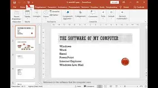 Applica la numerazione automatica su ogni diapositiva della presentazione.