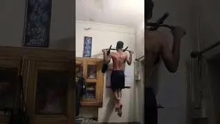 Home workout 🔥💫 For Mind muscle Memory 🔥10 clean Pull ups 🤯#motivation #gym