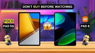 Poco Pad vs Xiaomi Pad 6 || Full Details Comparison ⚡ || Which one is Best?