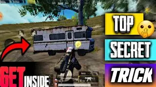 Pubg Mobile Glitch how to get inside the school van/Bus easiest Trick