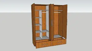 Make Your DIY Closet Cabinet with Plan and Dimension @JREGTV