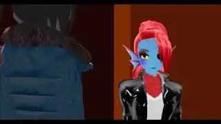 「MMD」undertale地域傳說   祝你有個美好的一天