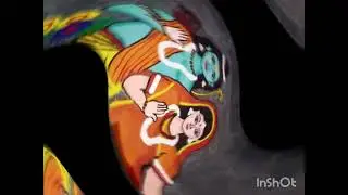 beautiful rangoli 😍😍😍😍😍😍😍😍          jay shree ram.    🙏🙏🙏🙏🙏🙏
