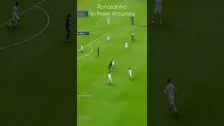 Ronaldinho Pin Point Accuracy Tiki Taka Goal - PES 2021 #shorts