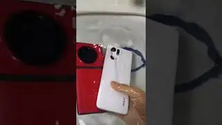 Vivo X90 Pro Plus Vs Oppo Find x5 pro Water Test! #shorts #oppo #vivo