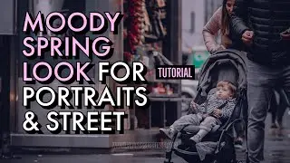 Moody Spring Look for Portraits & Street Photos using Lightroom (Cherry Blossoms Preset)