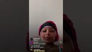 #ChriseanRock@Blueface On Live She said him and his BM can line up