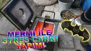 Mermi Eriterek Batman Logolu Stres Çarkı Yapımı