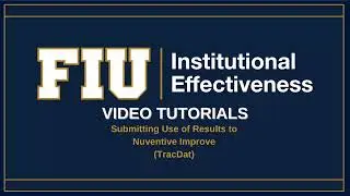 How to: Submit Use of Results - Video Tutorial 3