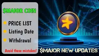Major Airdop Withdrawal Updates || Listing Date || Price List Revealed