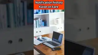 How to enable notification history in realme#shorts
