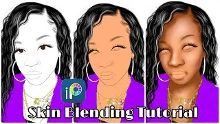 Skin Blending Tutorial on Ibispaint X // Beginner Tutorial