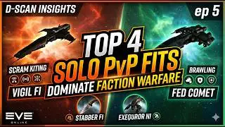 Best Solo PvP Fits for Faction Warfare | EVE Online Ship Analysis ep 5