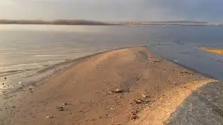 Пляж на Волге. Самара. Октябрь / Volga beach in Samara (RU). October