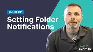 Setting Folder Notifications
