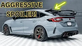 Rear Spoilers for the 2023+ HONDA CIVIC TYPE R!