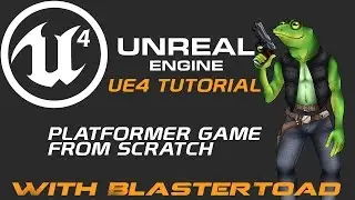 UE4 Tutorial: Platform game: ep.06 Moving platform basic