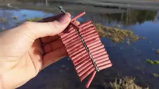 Lighting Fireworks before New Years!