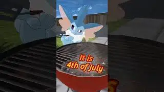Happy Independence Day #furry #vrchat #pokémon