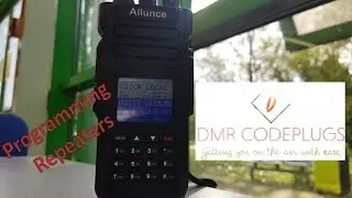How to program a repeater channel on an Ailunce HD1