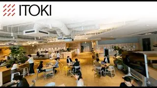 【ドローン撮影】イトーキ本社オフィスを飛行