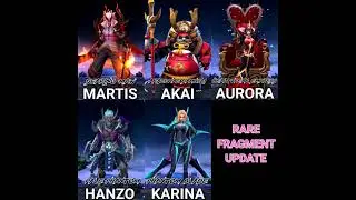 Mobile Legends Rare Skin Fragment Shop Update for April 2021