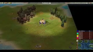EMPIRE EARTH: 1 VS 7 AI | Map Large Islands! PREHISTORIC TO NANO Gameplay 2024