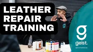 Leather & Vinyl Repair Training for professionals | Geist. | leathercare.com