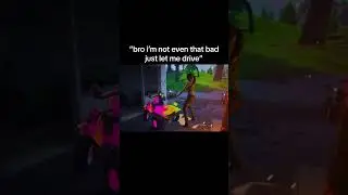 Me in every driving video games 😭 #fortnite  #shorts