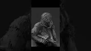 Painting a fantasy Bug Soldier with photo bashing - Procreate Concept Art 