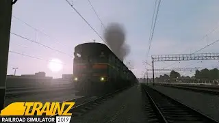 Trainz Railroad Simulator 2019 - Доставка сахара по Куйбышевской Железной Дороге [2K-60FPS]