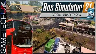 Bus Simulator 21 - Next Stop DLC map footage
