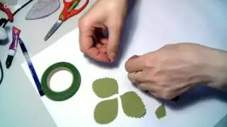 Мастер-класс «Как изготовить куст клубники из фоамирана»