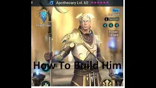 Apothecary - How To Build Him Raid Shadow Legends