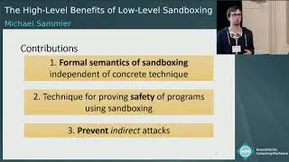 The High-Level Benefits of Low-Level Sandboxing