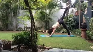 10th| international yoga day| 2024 | ’yoga for self and society’ | Intermediate poses | Gratitude 🙏